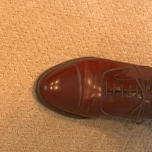 Ferragamo cap toe shoes size 9 1/2 - Picture 9 of 13